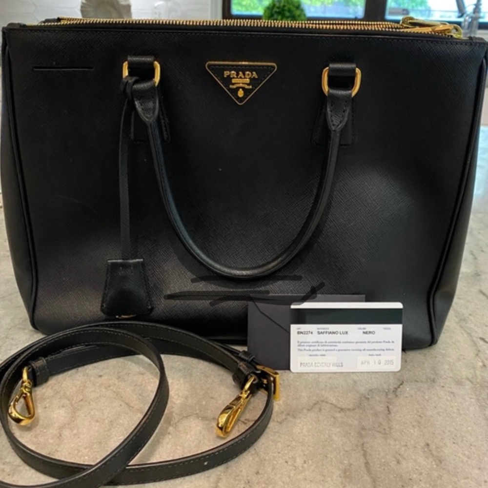 Medium Prada Saffiano bag